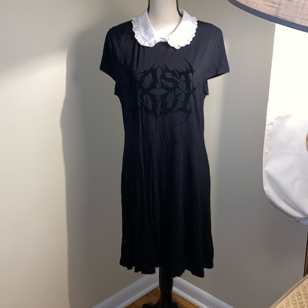 Killstar Slaysha Skater Black Dress XXL